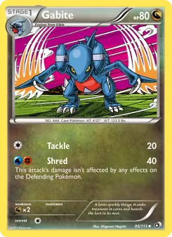 Gabite - Legendary Treasures