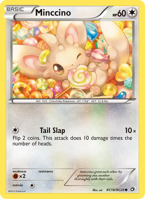 Minccino - Legendary Treasures Pokemon Card