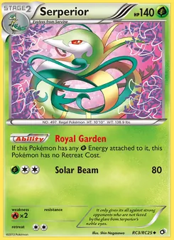 Serperior - Legendary Treasures