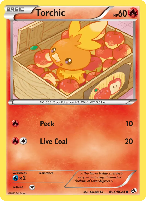 Torchic - Legendary Treasures Pokemon Card