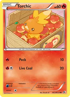 Torchic - Legendary Treasures