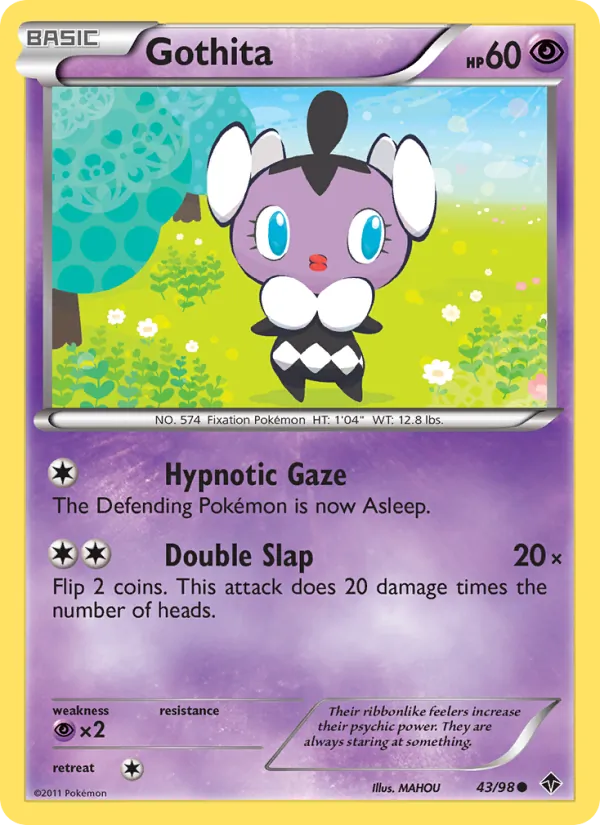 Gothita - Emerging Powers Pokemon Card