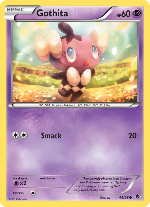 Gothita - Emerging Powers Pokemon Card