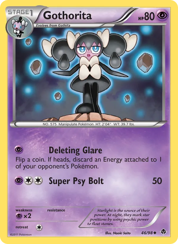 Gothorita - Emerging Powers Pokemon Card