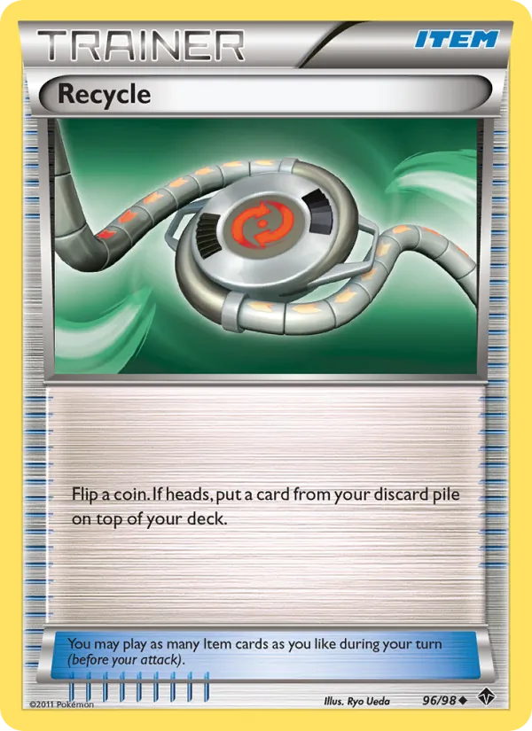 Recycle - Emerging Powers Pokemon Card