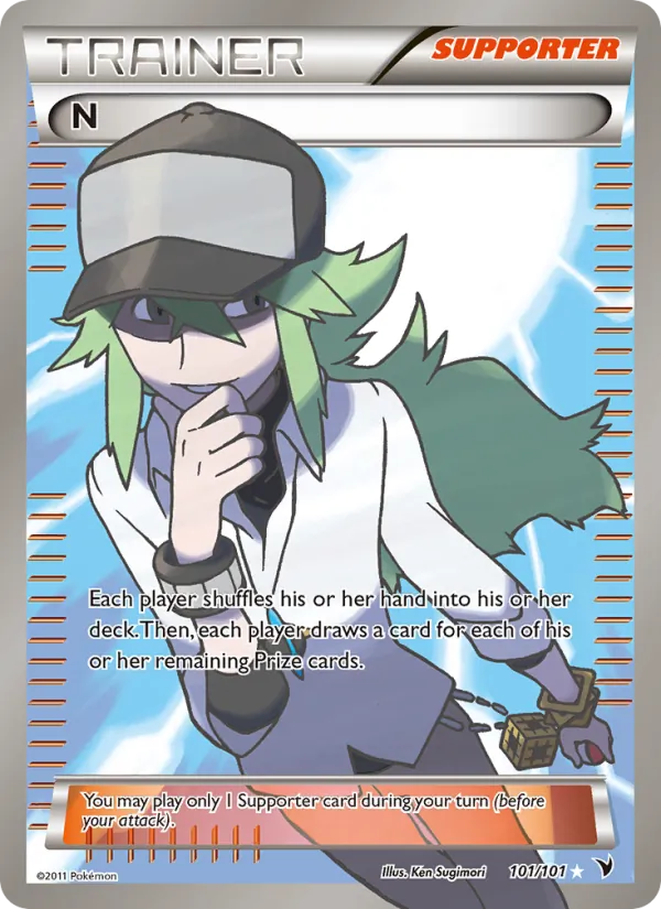 N - Noble Victories Pokemon Card