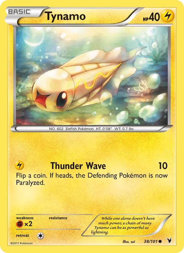 Tynamo - Noble Victories Pokemon Card