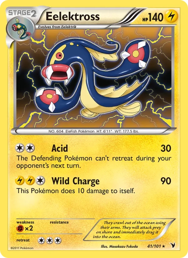 Eelektross - Noble Victories Pokemon Card