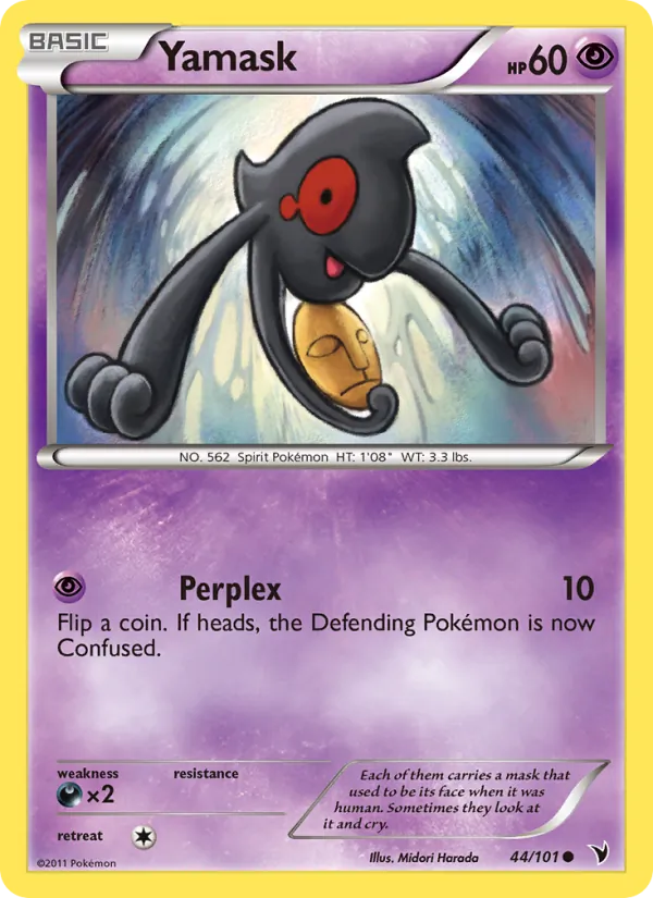 Yamask - Noble Victories Pokemon Card