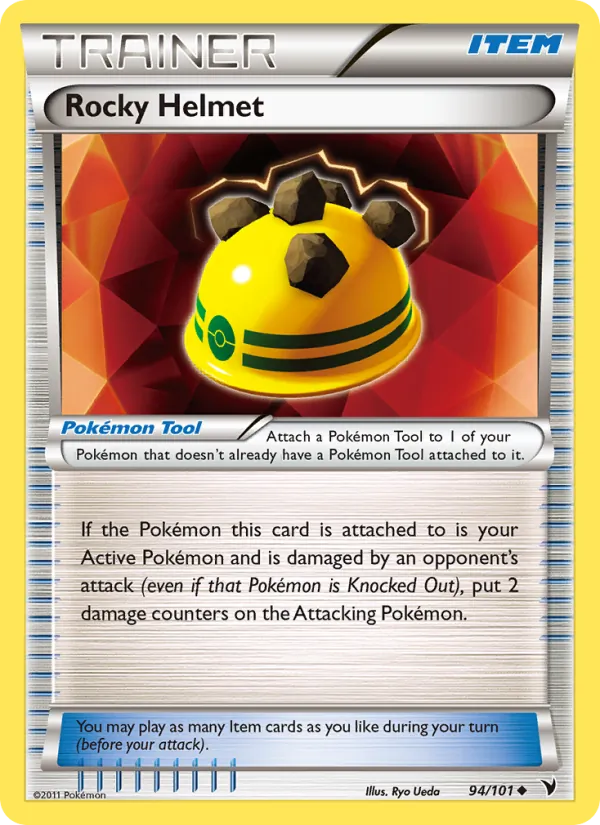 Rocky Helmet - Noble Victories Pokemon Card