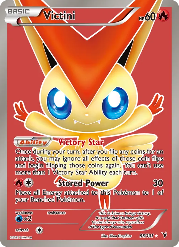 Victini - Noble Victories Pokemon Card