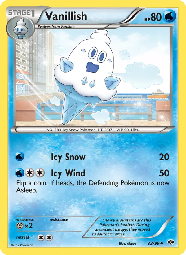 Vanillish - Next Destinies Pokemon Card