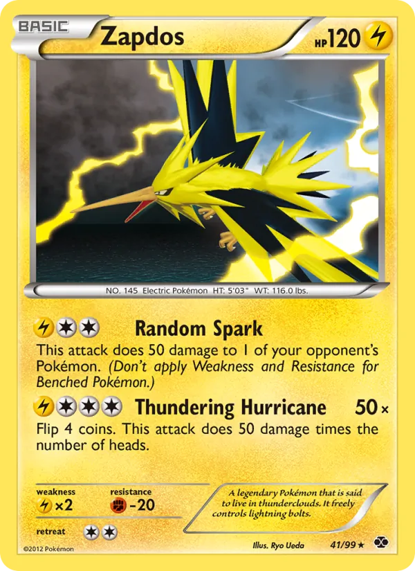 Zapdos - Next Destinies Pokemon Card