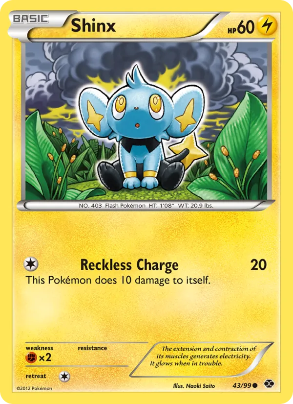 Shinx - Next Destinies Pokemon Card