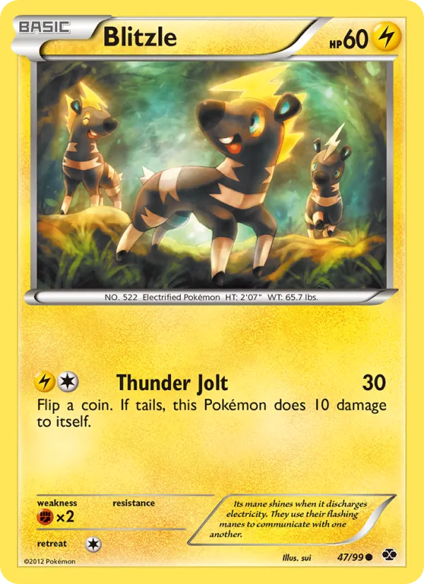 Blitzle - Next Destinies Pokemon Card