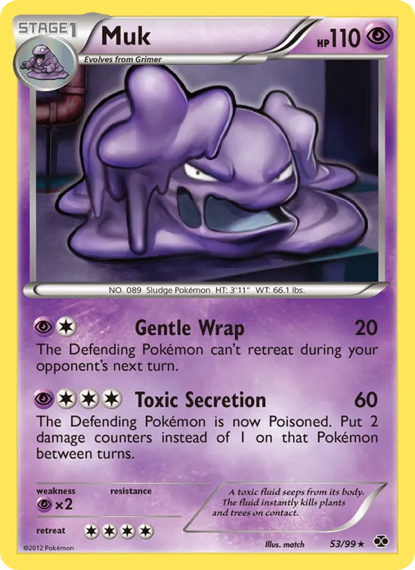 Muk - Next Destinies Pokemon Card