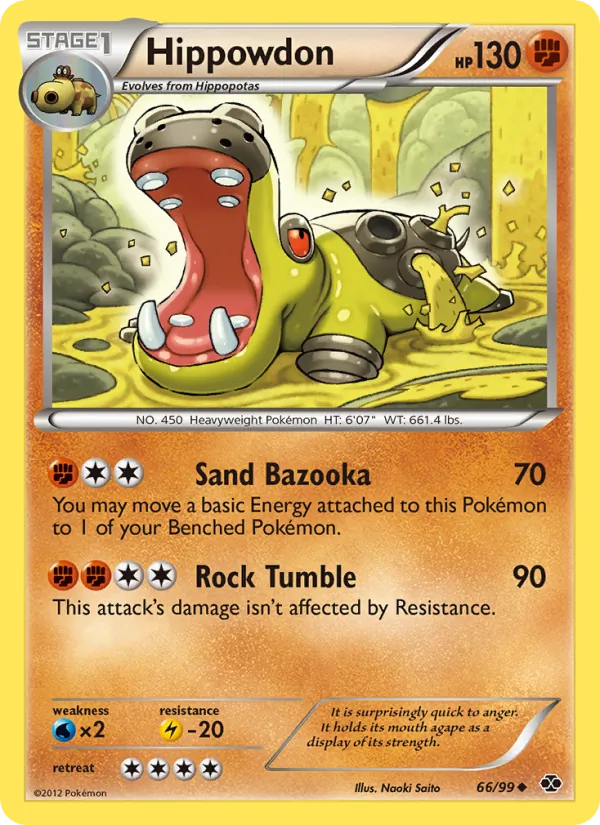 Hippowdon - Next Destinies Pokemon Card