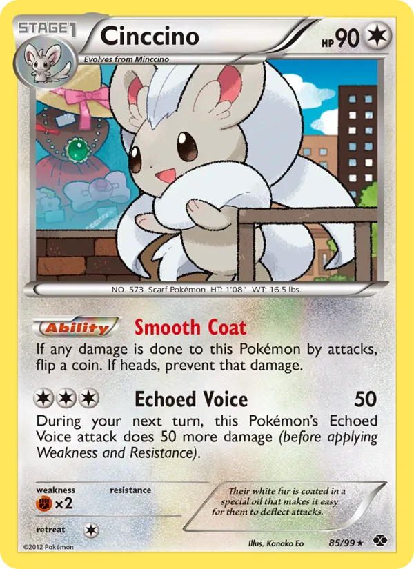 Cinccino - Next Destinies Pokemon Card