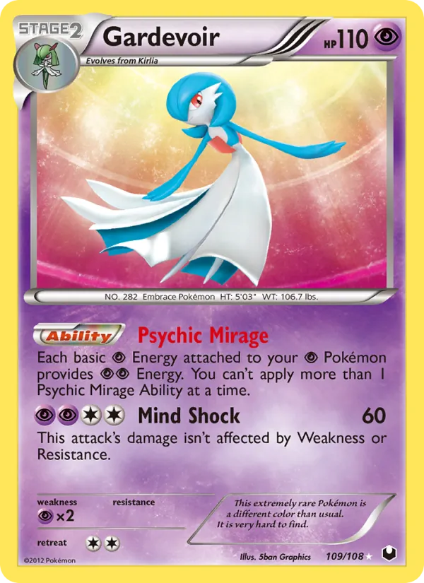Gardevoir - Dark Explorers Pokemon Card