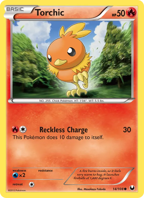 Torchic - Dark Explorers Pokemon Card