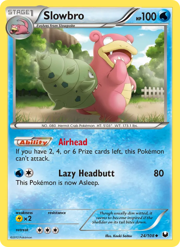 Slowbro - Dark Explorers Pokemon Card