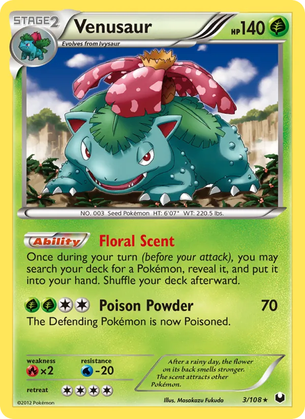 Venusaur - Dark Explorers Pokemon Card