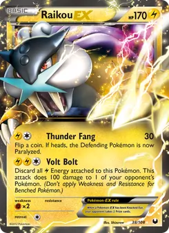 Raikou-EX - Dark Explorers