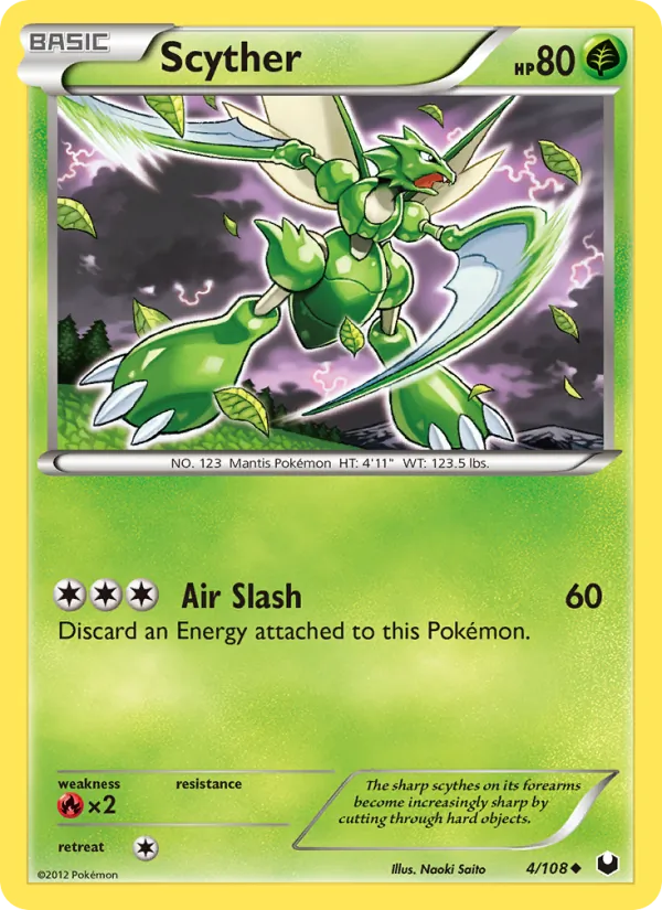 Scyther - Dark Explorers Pokemon Card