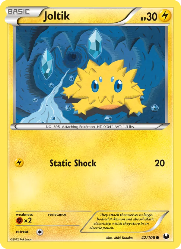 Joltik - Dark Explorers Pokemon Card