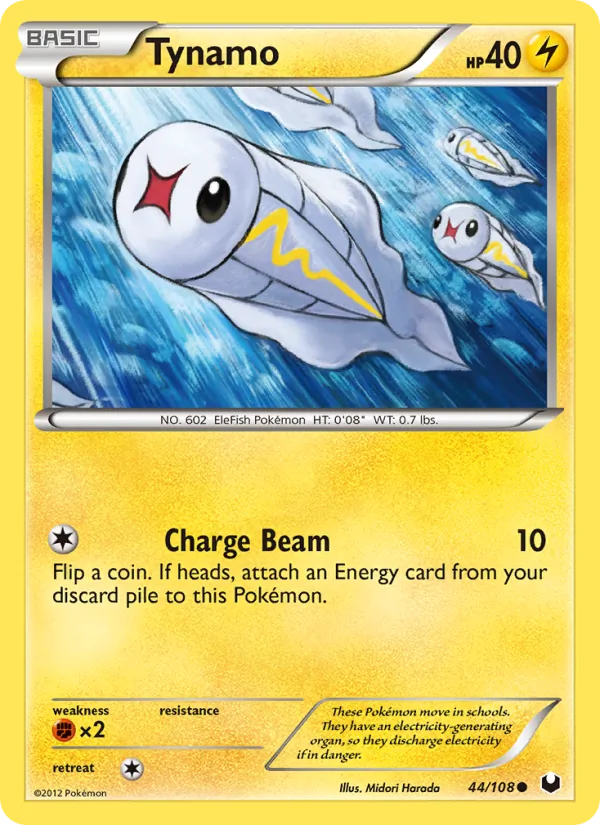 Tynamo - Dark Explorers Pokemon Card