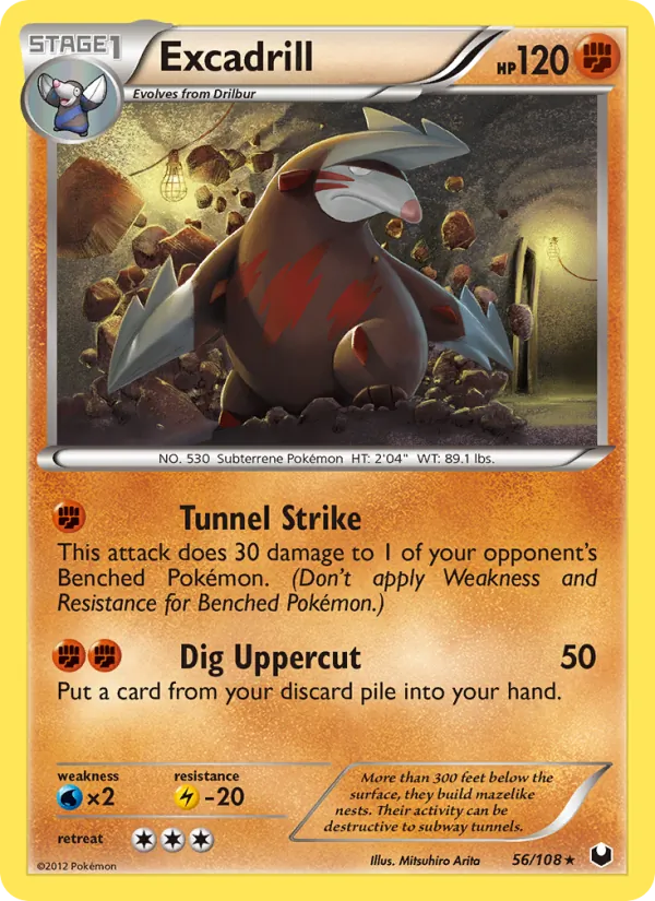 Excadrill - Dark Explorers Pokemon Card