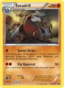 Excadrill - Dark Explorers