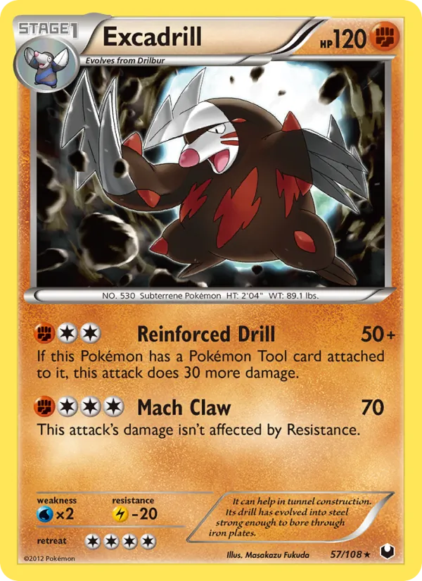 Excadrill - Dark Explorers Pokemon Card