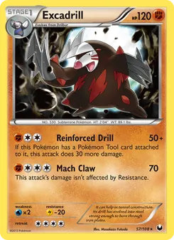 Excadrill - Dark Explorers