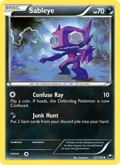 Sableye - Dark Explorers