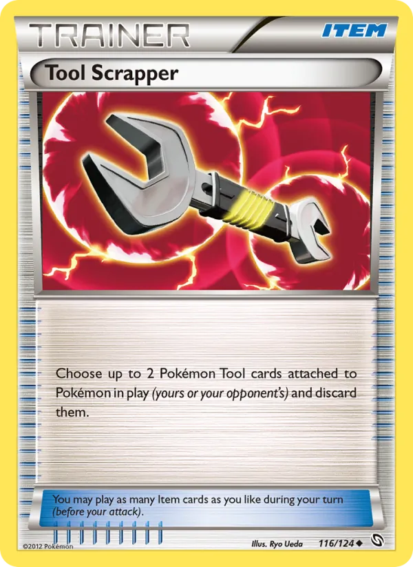 Tool Scrapper - Dragons Exalted Pokemon Card