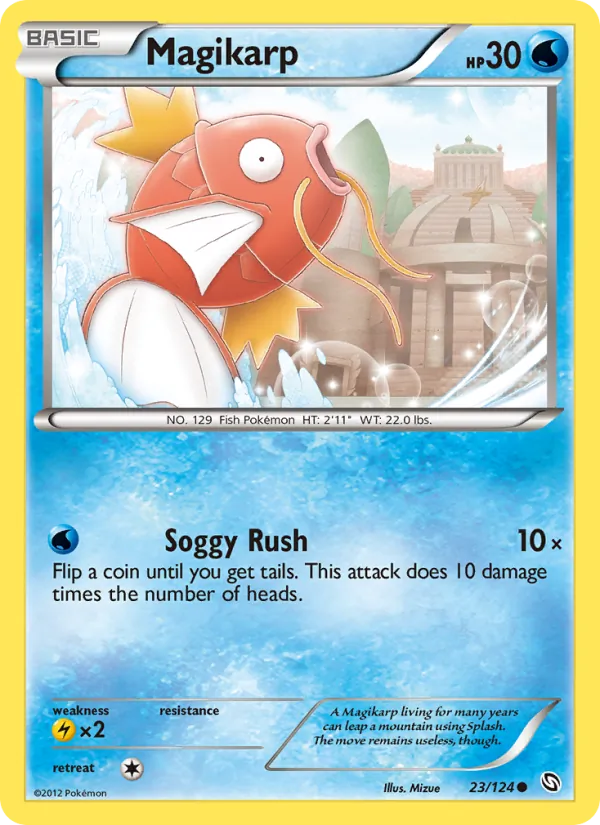 Magikarp - Dragons Exalted Pokemon Card