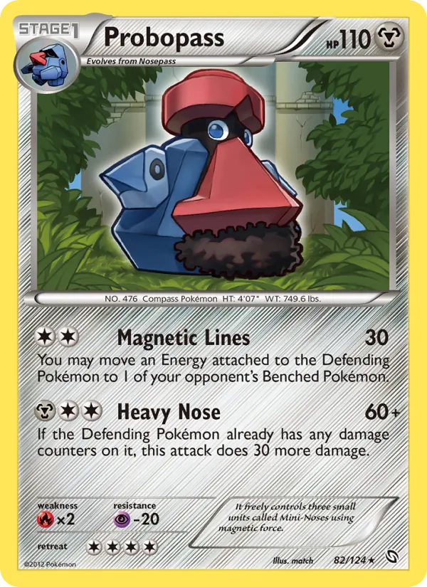 Probopass - Dragons Exalted Pokemon Card