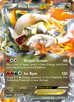White Kyurem-EX - Boundaries Crossed