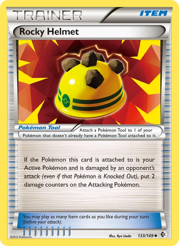Rocky Helmet - Boundaries Crossed Pokemon Card