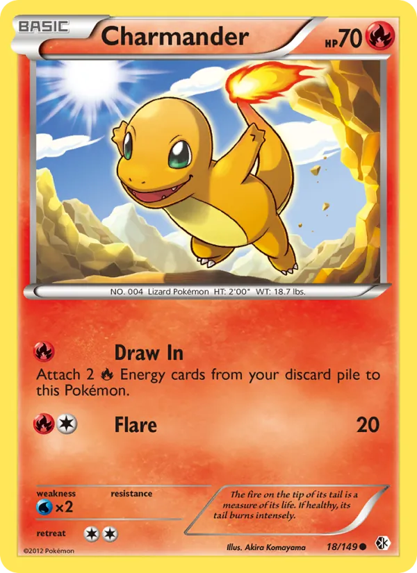 Charmander - Boundaries Crossed Pokemon Card