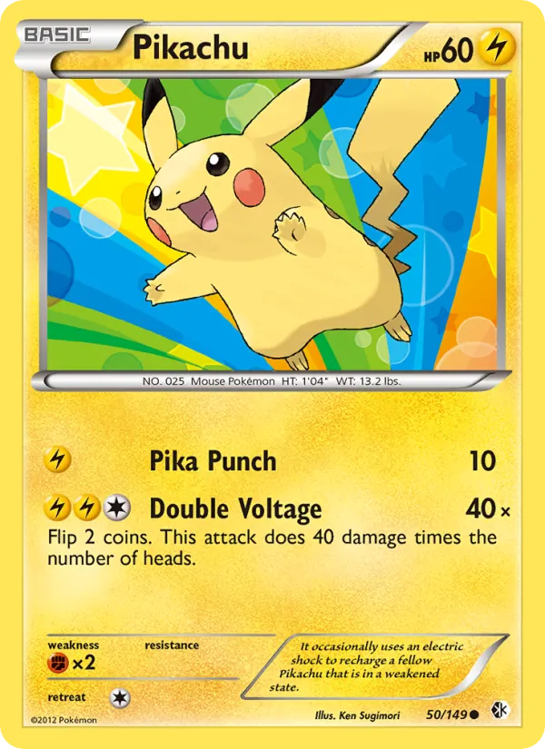 Pikachu - Boundaries Crossed Pokemon Card
