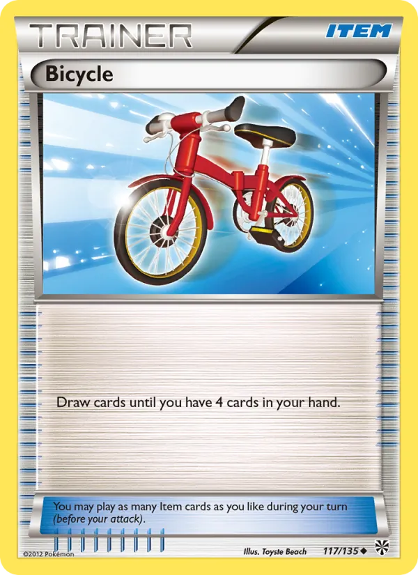 Bicycle - Plasma Storm Pokemon Card