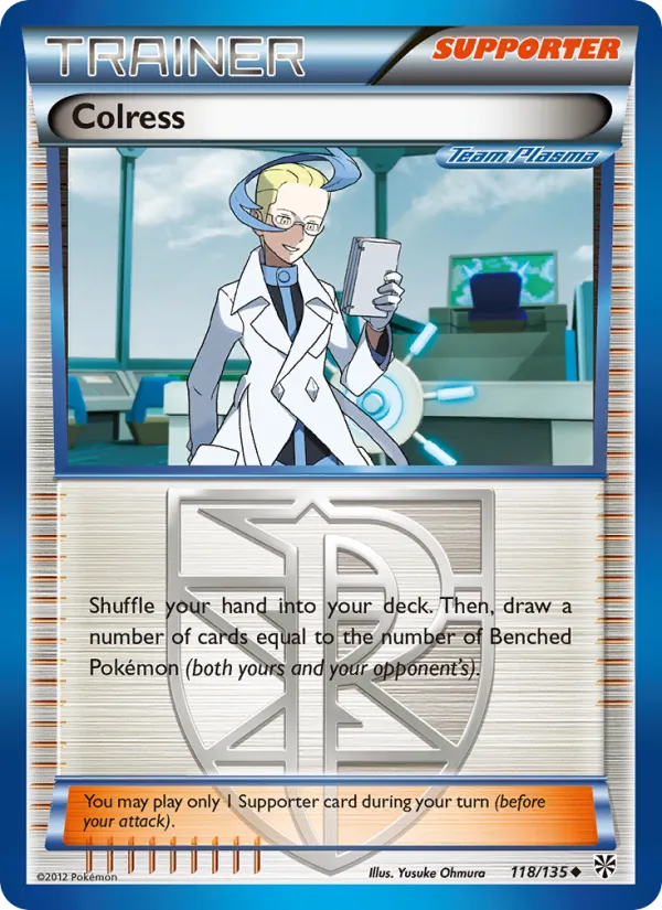 Colress - Plasma Storm Pokemon Card