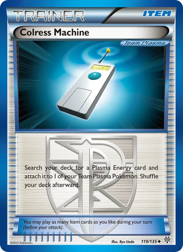 Colress Machine - Plasma Storm Pokemon Card