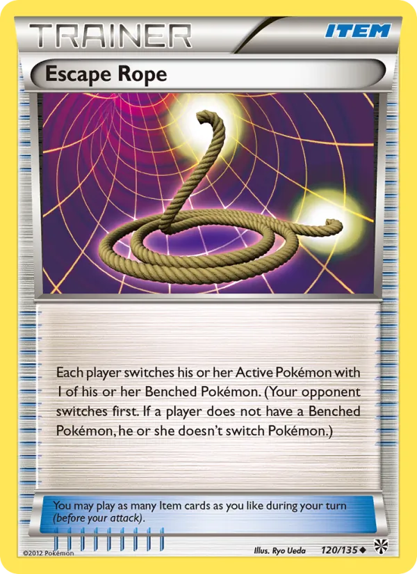 Escape Rope - Plasma Storm Pokemon Card