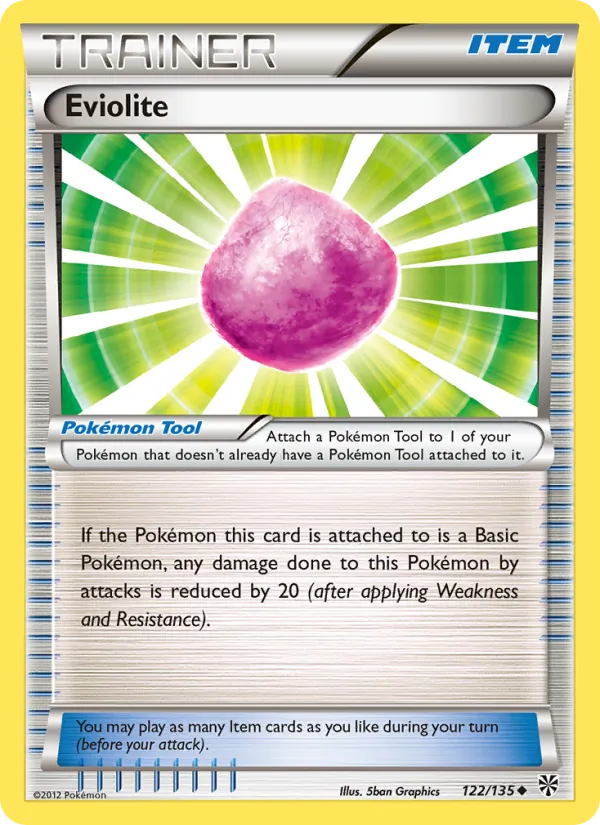 Eviolite - Plasma Storm Pokemon Card