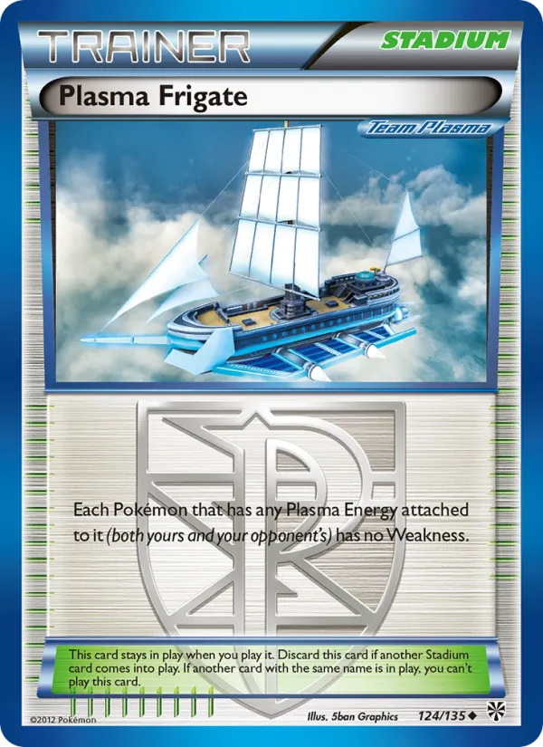 Plasma Frigate - Plasma Storm Pokemon Card