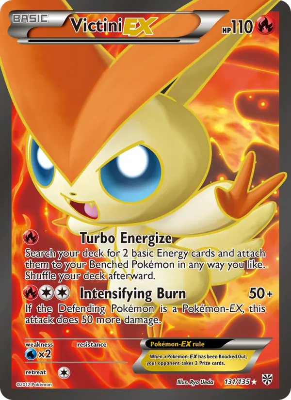 Victini-EX - Plasma Storm Pokemon Card