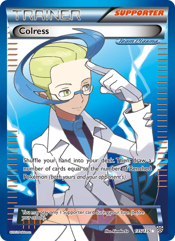 Colress - Plasma Storm Pokemon Card